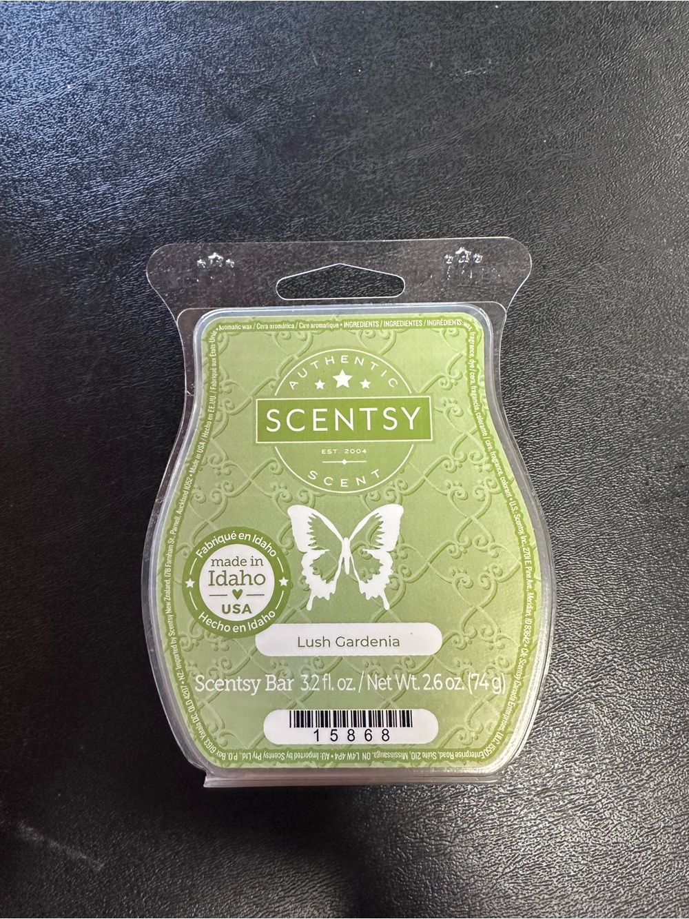 Scentsy Lush Gardenia Wax Bar